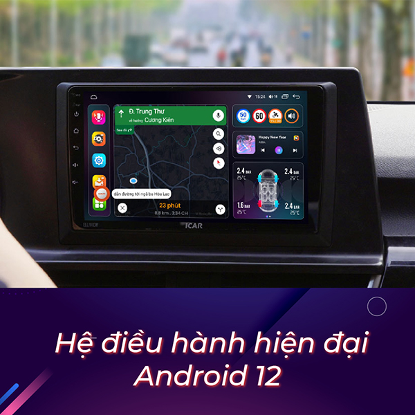 Hình ảnh xe Thiết bị dẫn đường ICAR Android Elliview U5 Basic Lite