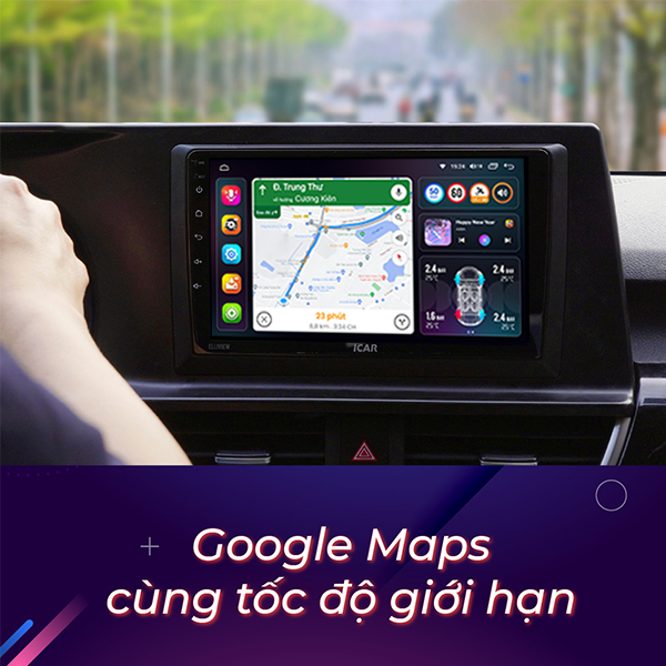 Hình ảnh xe Màn hình Android ICAR Elliview U5 Deluxe