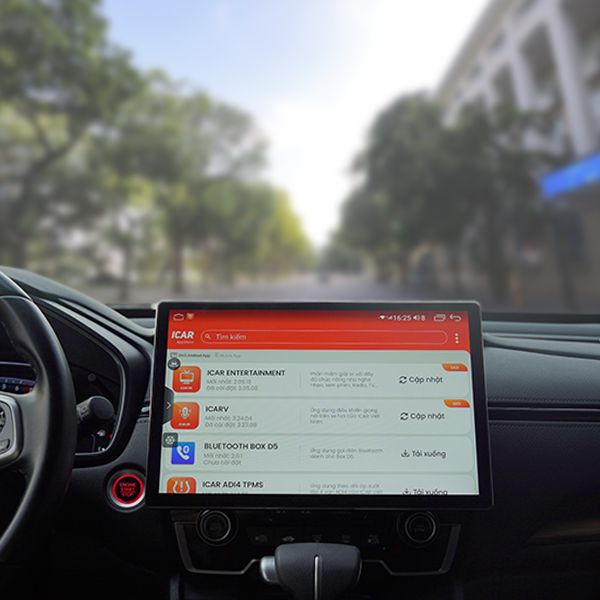 Hình ảnh xe Màn hình Android liền cam 360 ICAR Elliview Q5LS 2K