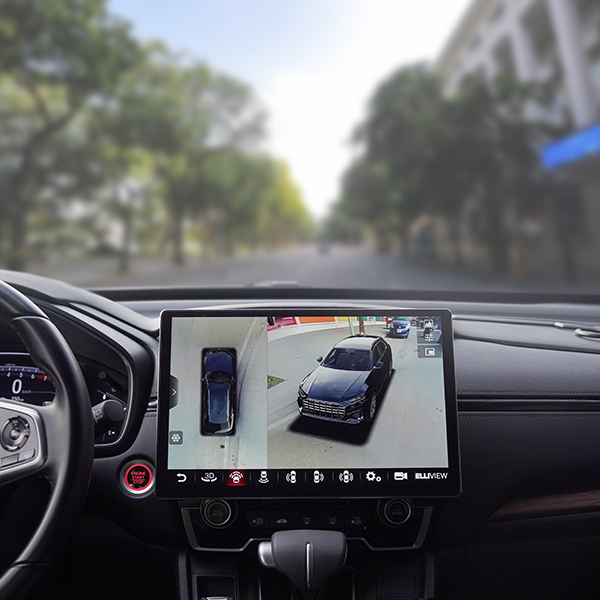 Hình ảnh xe Màn hình Android liền cam 360 ICAR Elliview Q5LS 2K