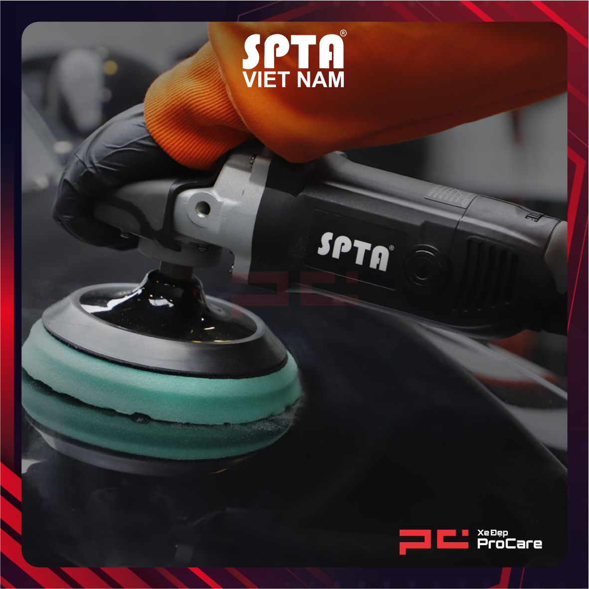 Hình ảnh xe MÁY ĐÁNH BÓNG ĐỒNG TÂM ROTARY - SPTA - RO602