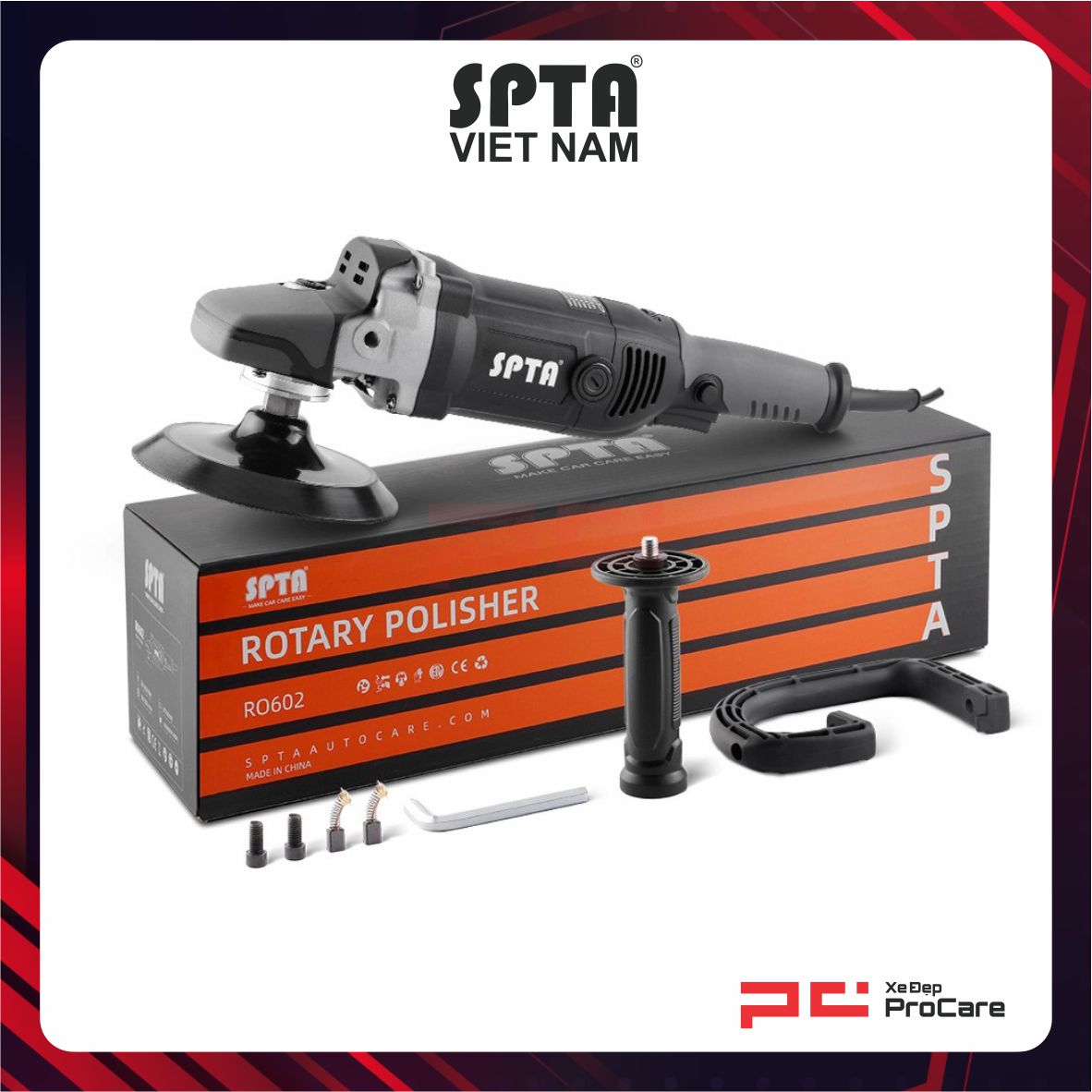 Hình ảnh phụ kiện MÁY ĐÁNH BÓNG ĐỒNG TÂM ROTARY - SPTA - RO602