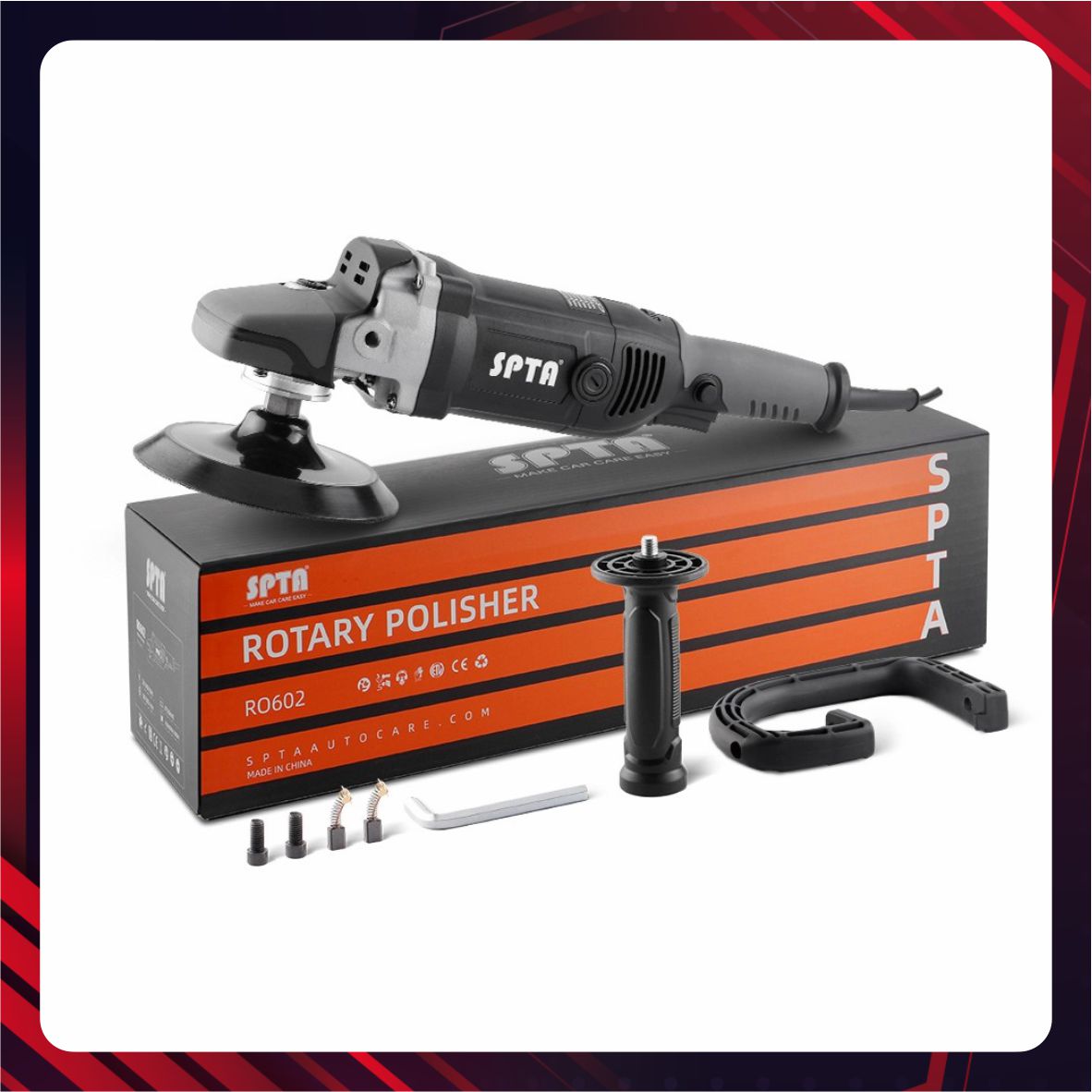 Hình ảnh xe Máy đánh bóng tác động đơn (đế 6inches) - SPTA - RO602