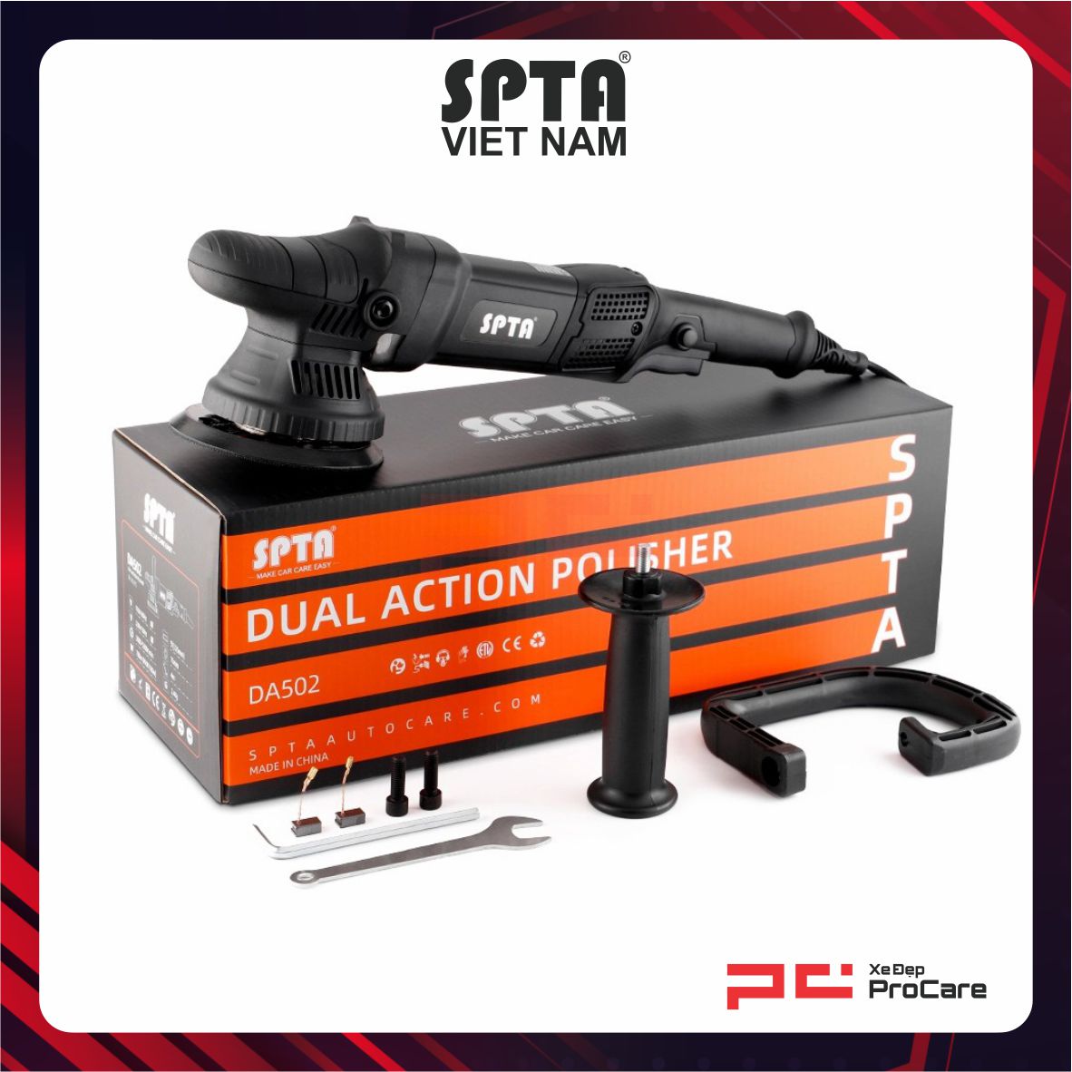 Hình ảnh xe MÁY ĐÁNH BÓNG LỆCH TÂM - TÁC ĐỘNG KÉP - SPTA - DA502