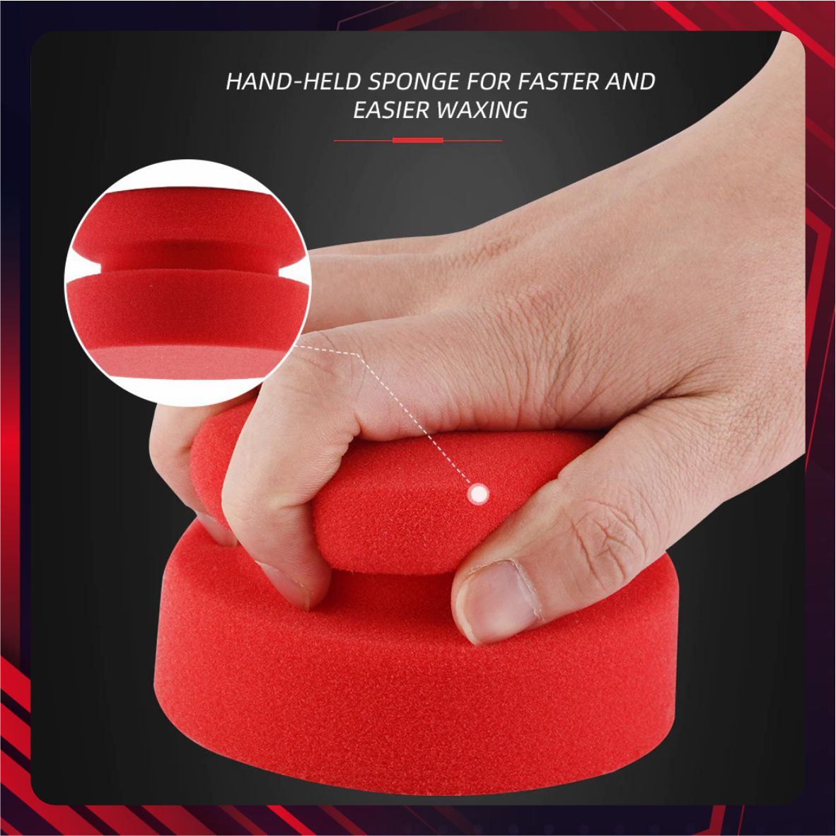 Hình ảnh xe Miếng thoa wax, hóa chất có núm (cao) - SPTA - HACCPS2