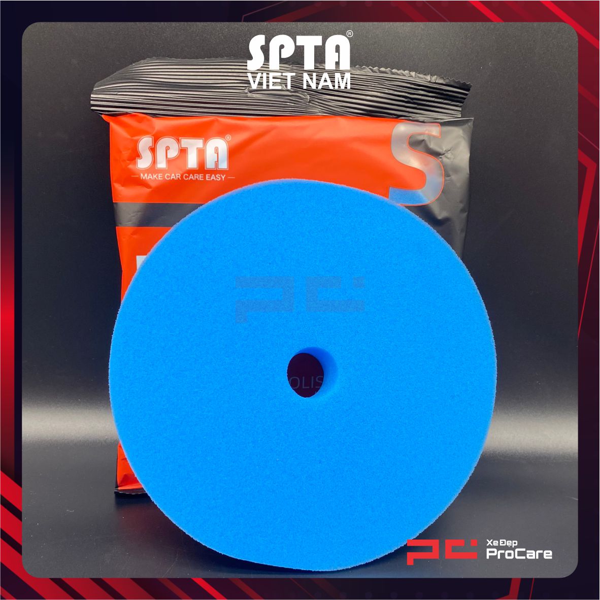 Hình ảnh xe Phớt đánh bóng Xanh Bước 2 SPTA - FTF25S6B