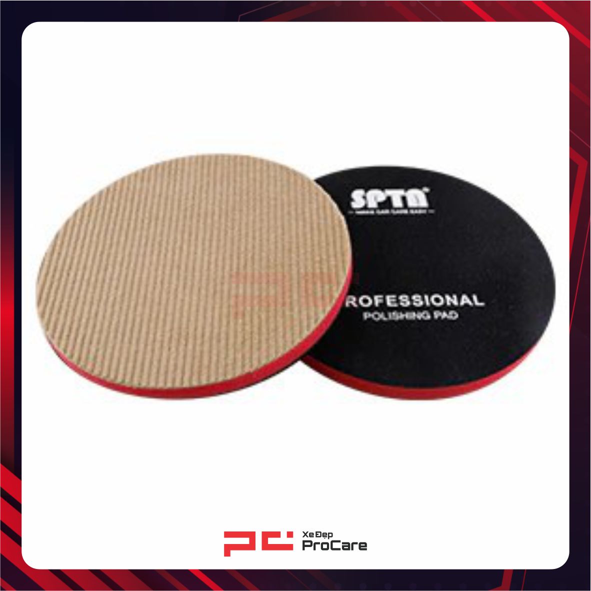 Hình ảnh xe Phớt xóa cam vàng 6 inch (thay nhám 3000) - SPTA - OPRSS6L