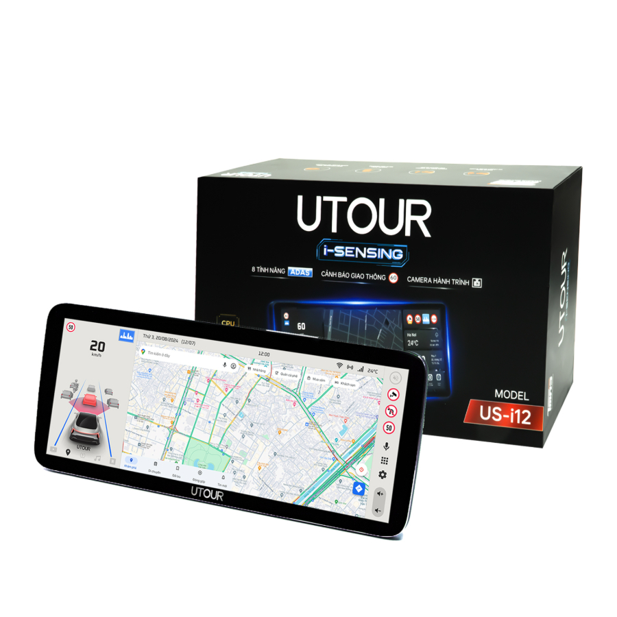 Hình ảnh phụ kiện Màn hình Android AI ADAS UTOUR US – i12