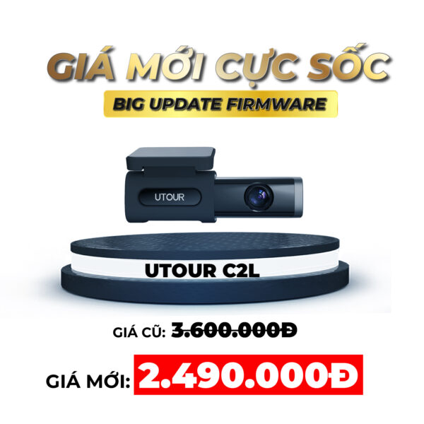 Hình ảnh xe Camera AI ADAS 4K UTOUR C2L