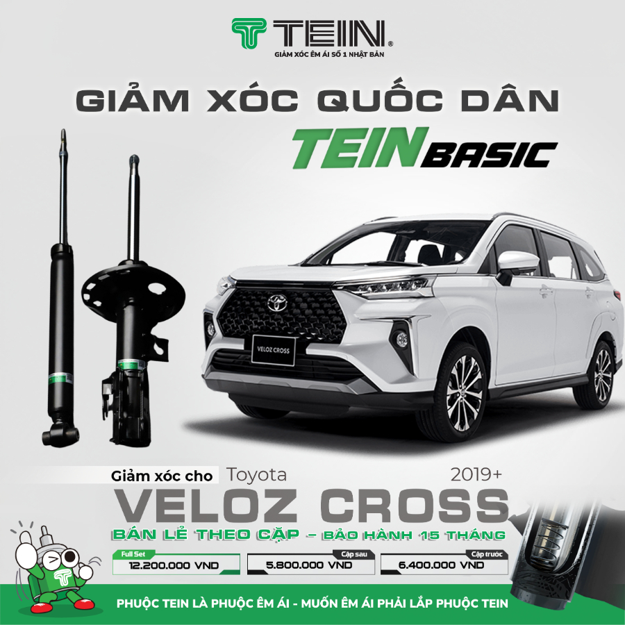 Hình ảnh xe Phuộc Nhún TOYOTA VELOZ (2019+) TEIN BASIC