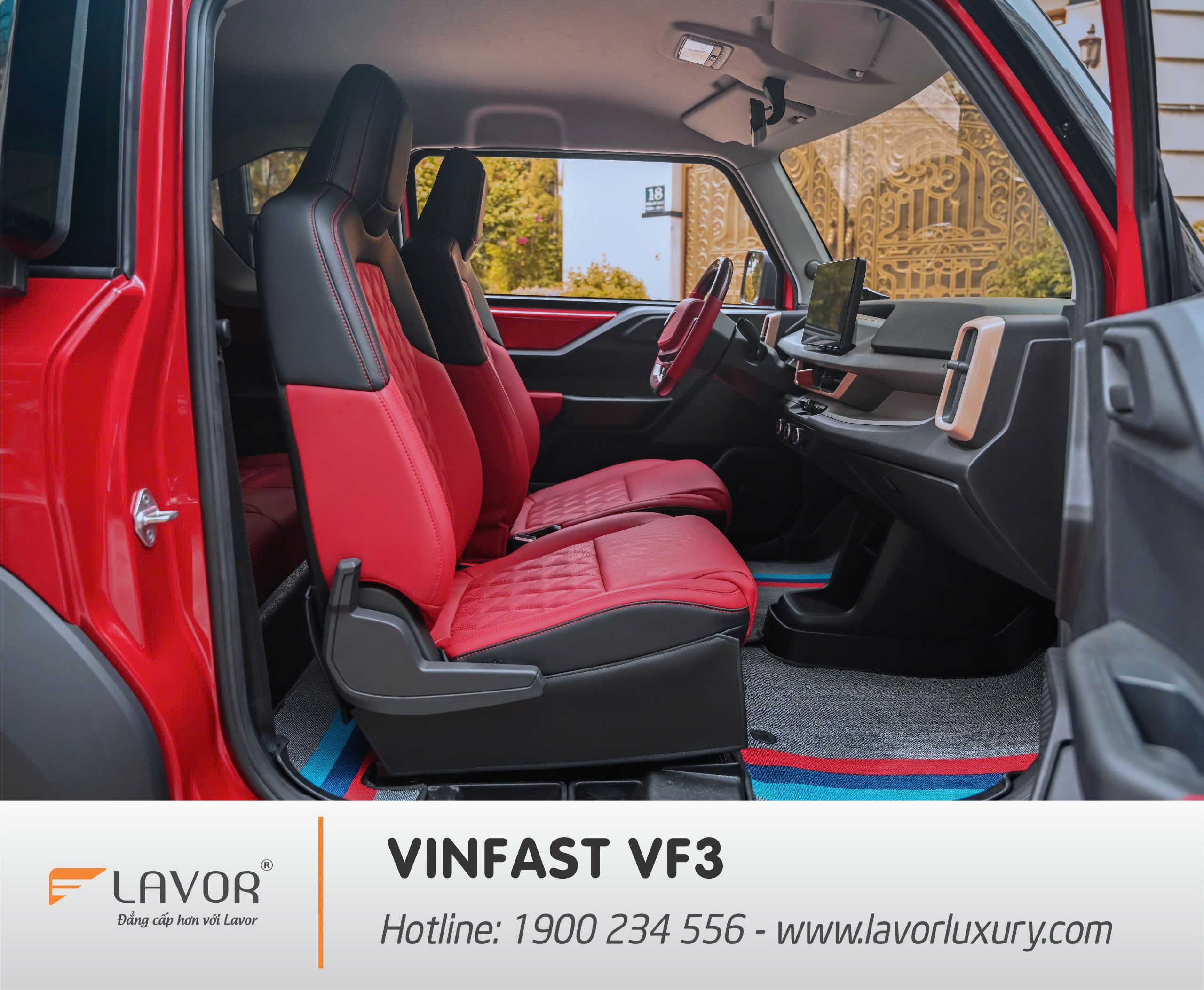 Hình ảnh xe BỌC GHẾ DA VINFAST VF3 2024