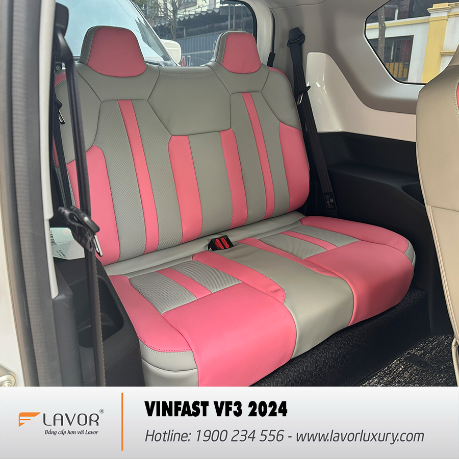 Hình ảnh xe BỌC GHẾ DA Ô TÔ VINFAST VF3 2024