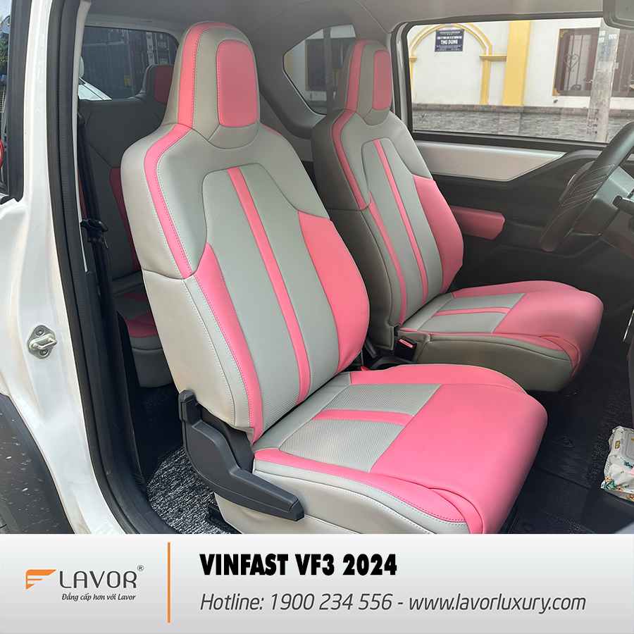 Hình ảnh xe BỌC GHẾ DA Ô TÔ VINFAST VF3 2024