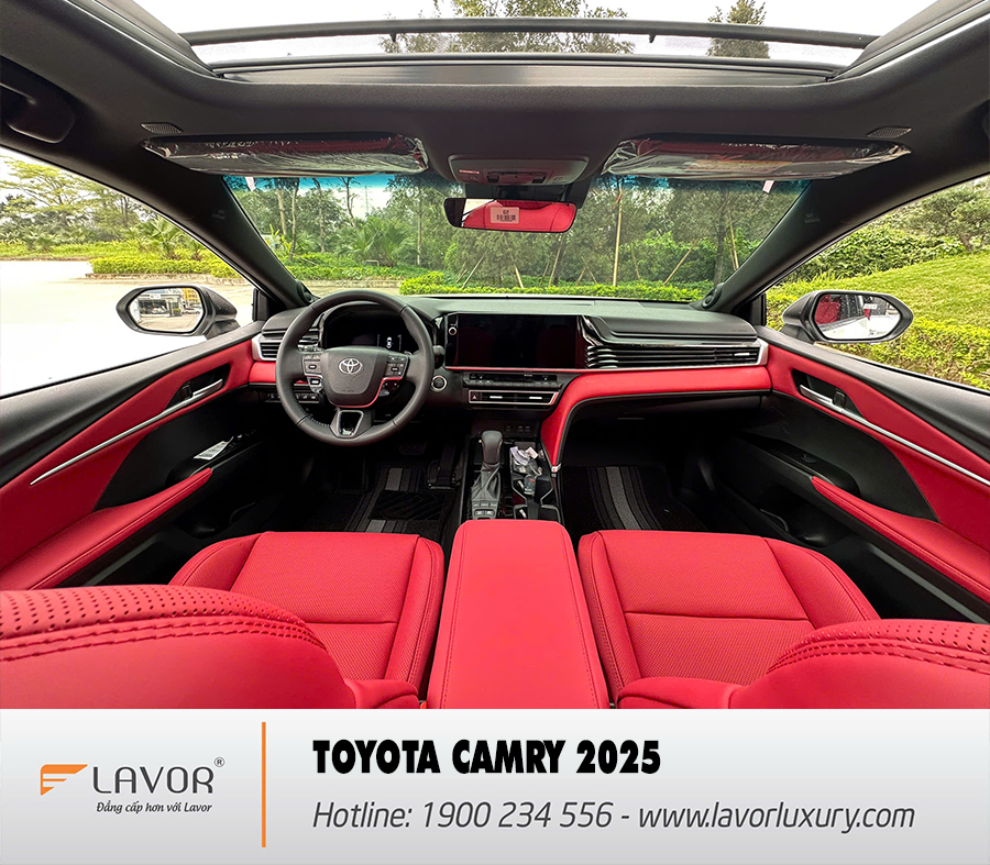 Hình ảnh xe BỌC GHẾ DA Ô TÔ TOYOTA CAMRY 2025