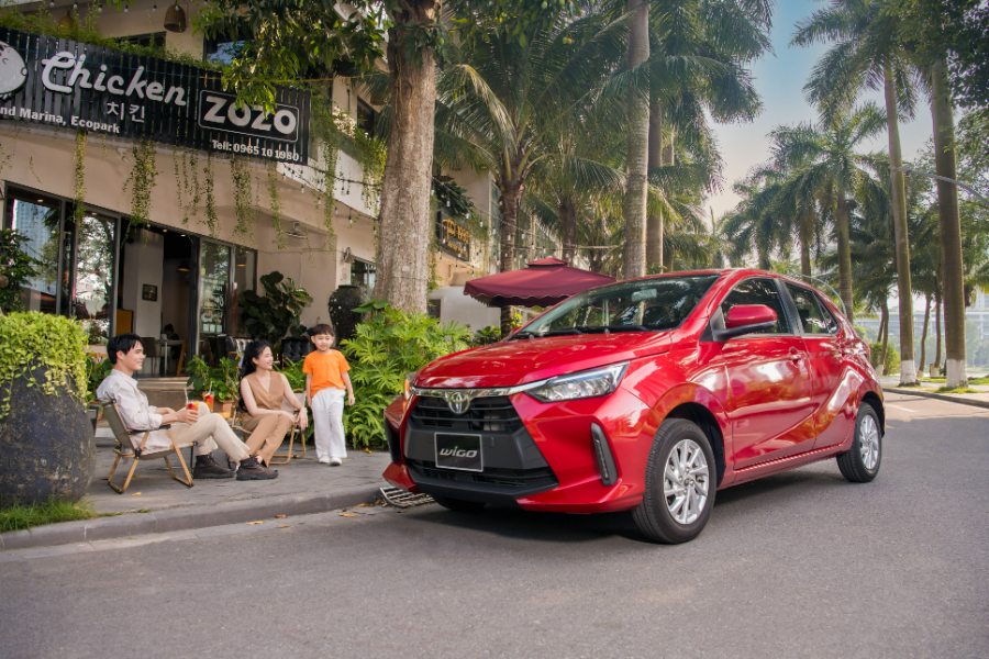 Hình ảnh xe TOYOTA WIGO AT HOÀN TOÀN MỚI