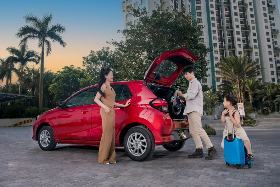 Hình ảnh xe TOYOTA WIGO AT HOÀN TOÀN MỚI