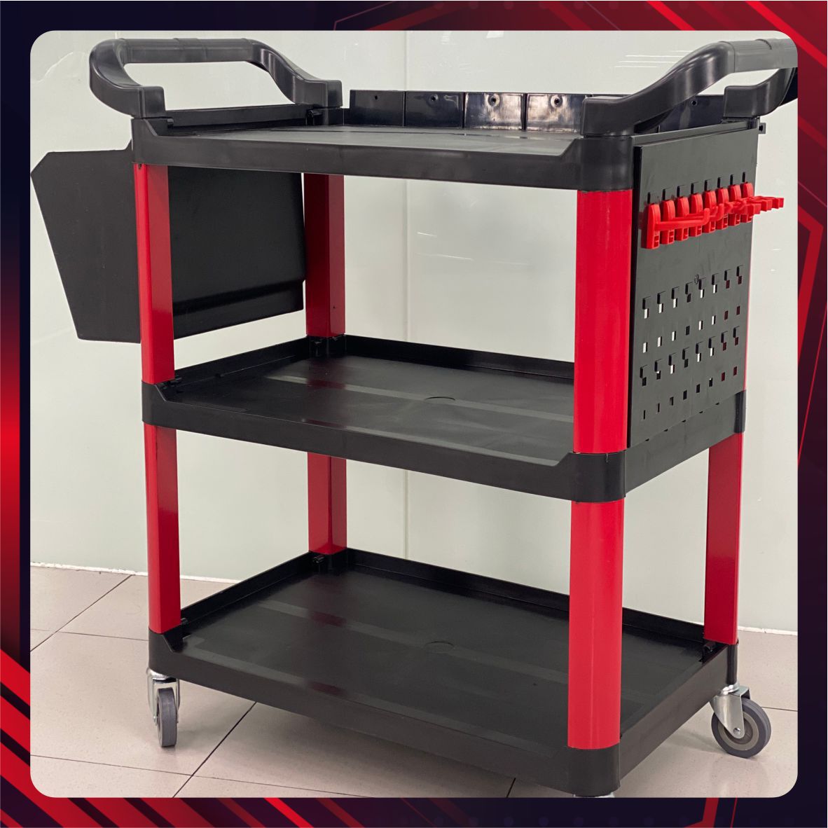 Hình ảnh xe Xe đựng dụng cu đa năng, Bảng treo 1 mặt - SPTA - WCDCW17