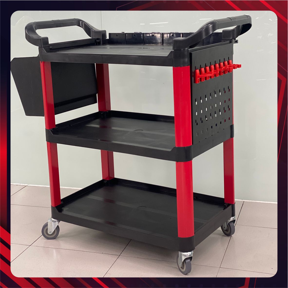 Hình ảnh xe Xe đựng dụng cu đa năng, Bảng treo 1 mặt - SPTA - WCDCW17