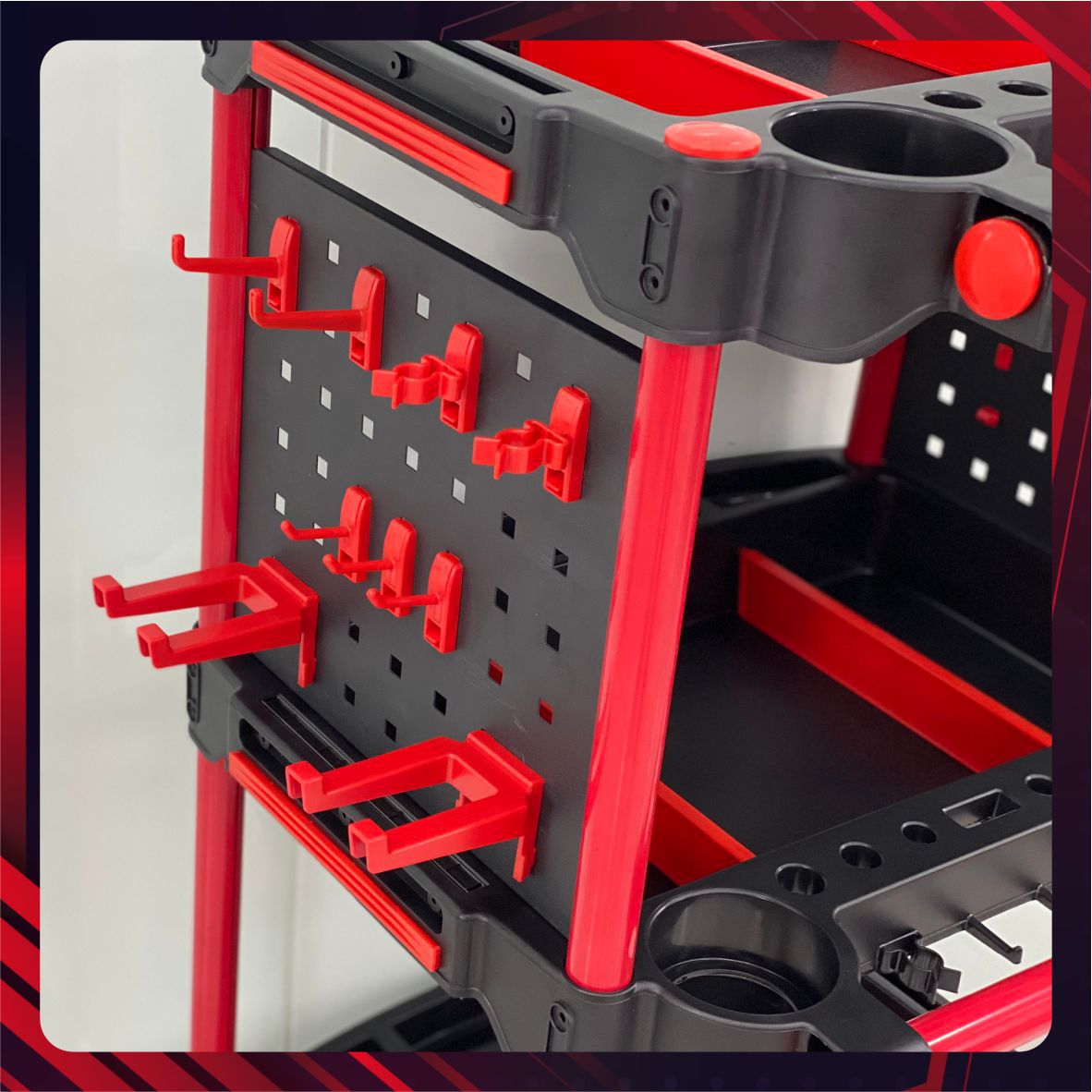 Hình ảnh xe Xe đựng dụng cu đa năng, Bảng treo 2 mặt - SPTA - WCDCW18