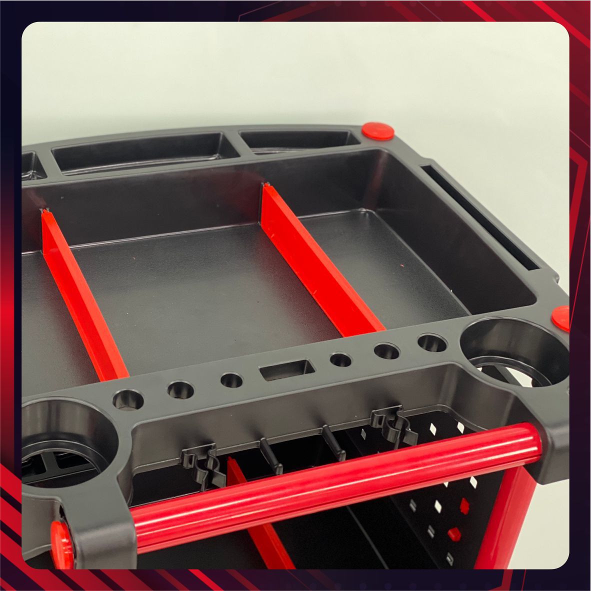 Hình ảnh xe Xe đựng dụng cu đa năng, Bảng treo 2 mặt - SPTA - WCDCW18