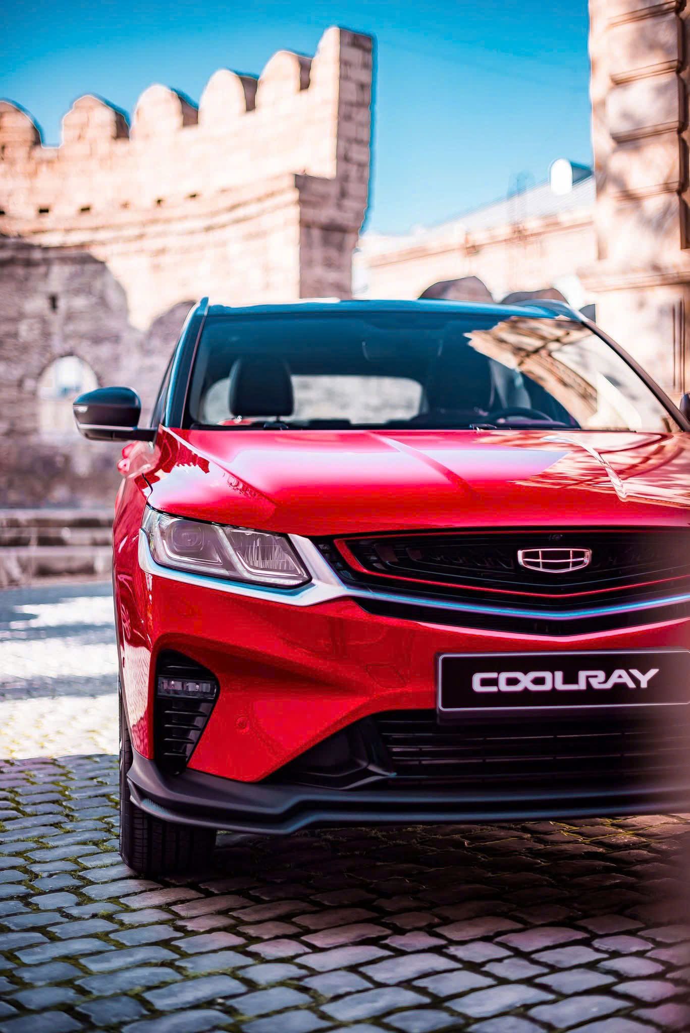 Hình ảnh xe GEELY COOLRAY FLAGSHIP MÀU ĐỎ