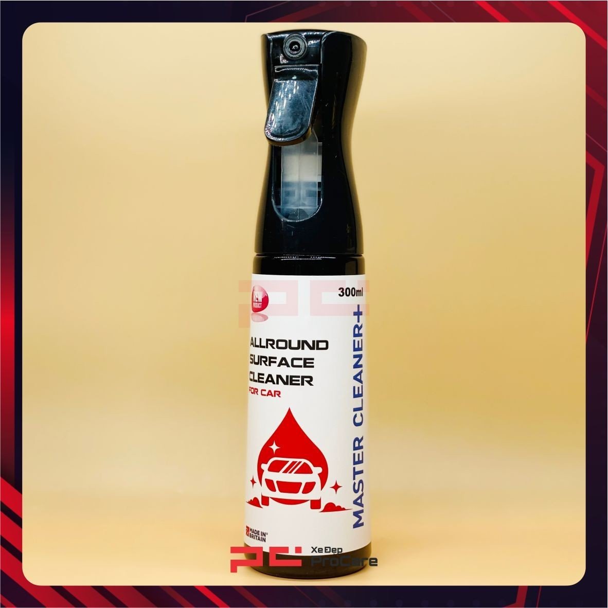 Hình ảnh xe Chai dung dịch Master Cleaner Plus vệ sinh ô tô đa năng - 300ml