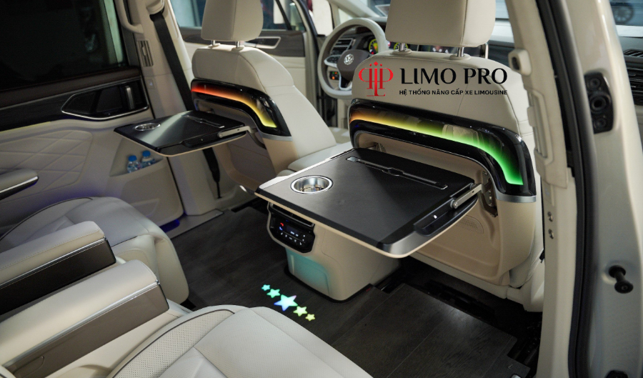 Hình ảnh phụ kiện BÀN LÀM VIỆC GẮN GHẾ TÀI – PHỤ | CHỈNH ĐIỆN HOẶC CHỈNH CƠ | LED ĐỔI MÀU CỰC SANG!