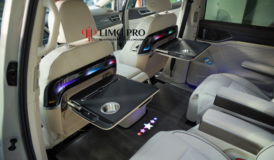 Hình ảnh xe BÀN LÀM VIỆC GẮN GHẾ TÀI – PHỤ | CHỈNH ĐIỆN HOẶC CHỈNH CƠ | LED ĐỔI MÀU CỰC SANG!