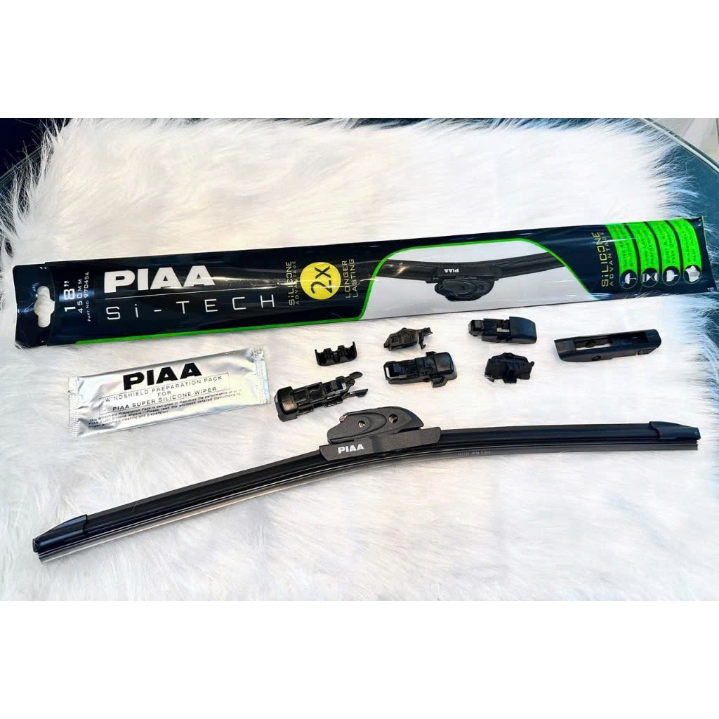 Hình ảnh xe Gạt mưa ô tô chính hãng PIAA gạt mưa silicone không xương cao cấp nhập khẩu Nhật Bản
