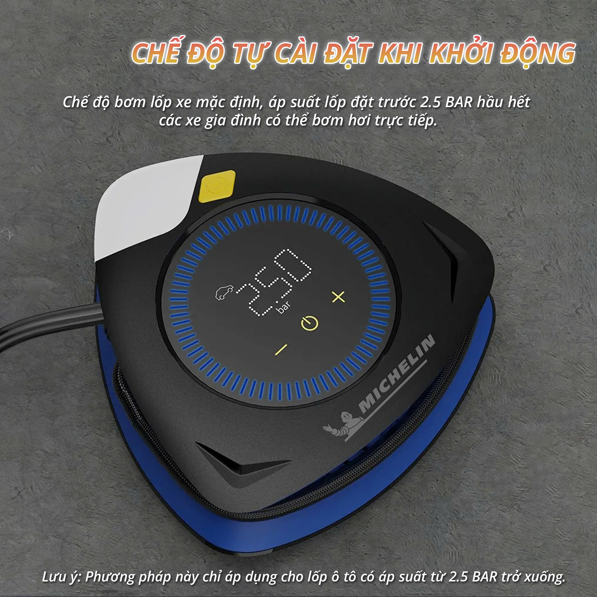 Hình ảnh xe Máy bơm lốp đa năng Michelin M2202