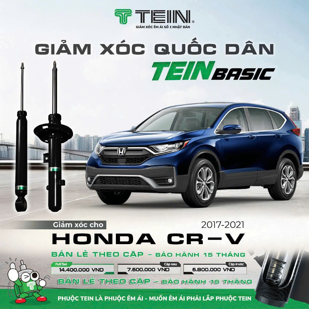 Hình ảnh xe Phuộc Nhún HONDA CR-V RW (2017-2021) TEIN BASIC