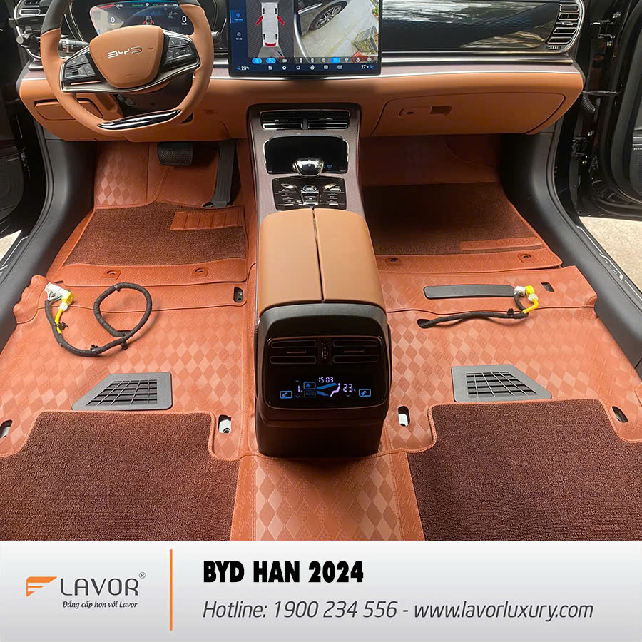 Hình ảnh xe SÀN DA THẢM LÓT SÀN BYD HAN 2024