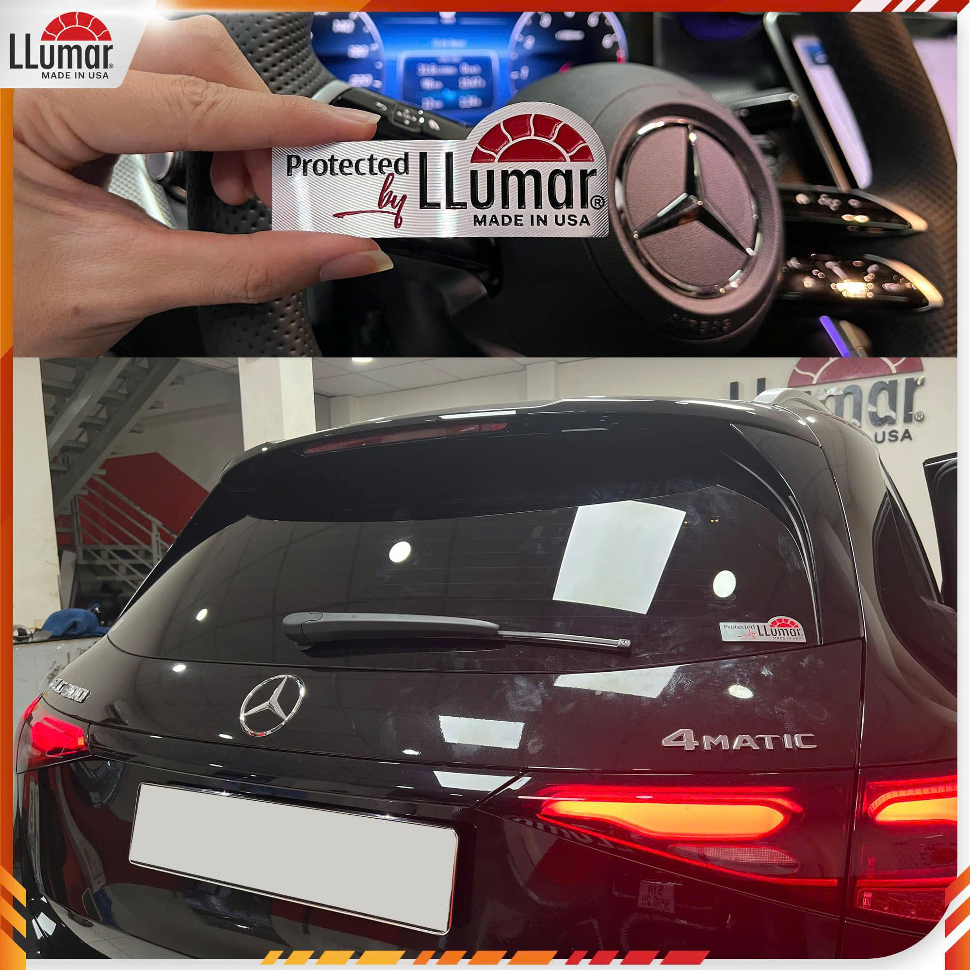 Hình ảnh xe Phim cách nhiệt LLumar - gói LLumar X - Nguyên xe 7 chỗ