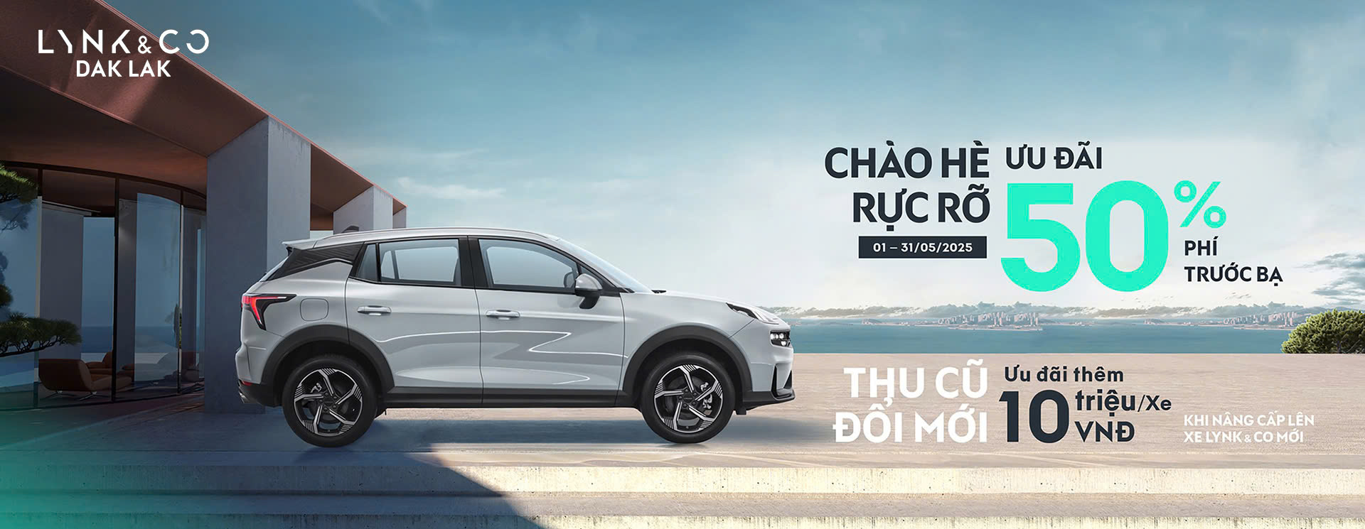 Banner cửa hàng LYNK & CO BUÔN MA THUỘT