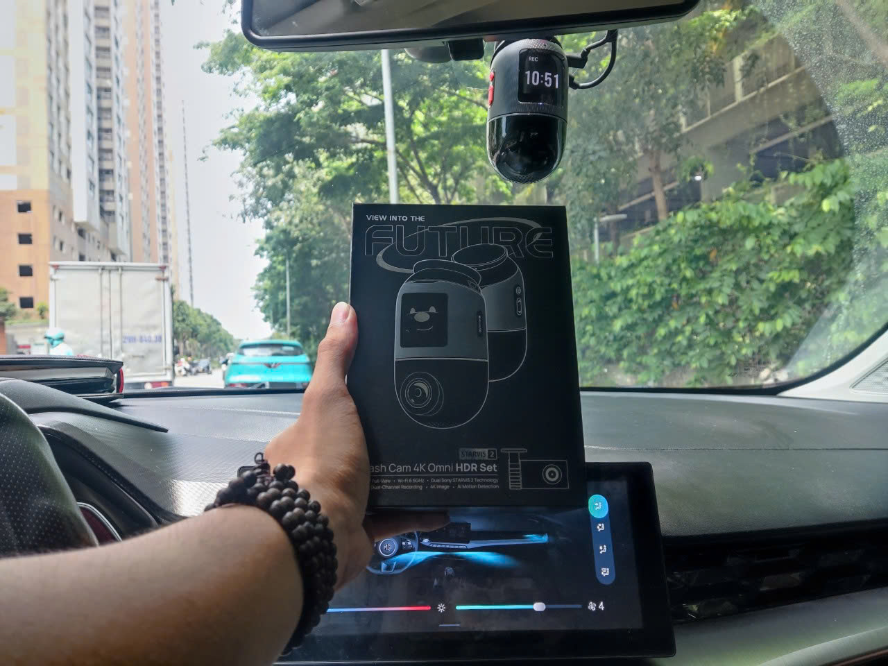 Hình ảnh xe Camera hành trình 70mai 4K Omni X800