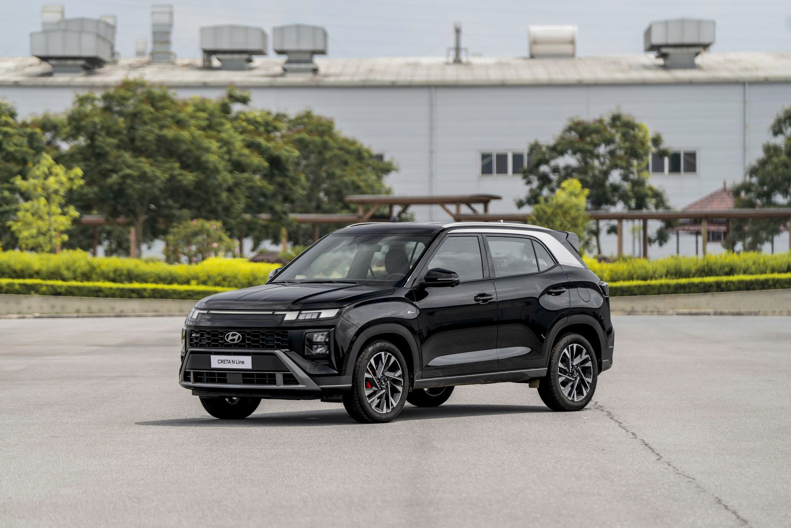 Hình ảnh xe HYUNDAI CRETA NLINE 2025 - ĐEN