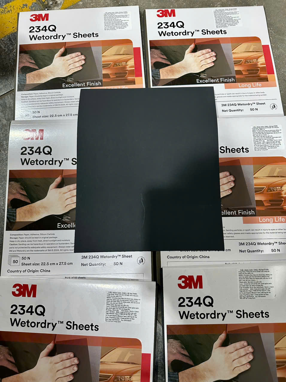 Hình ảnh xe GIẤY NHÁM HÀNG HIỆU 3M - ✨ CHÀ NHÁM MỊN MÀNG, HOÀN THIỆN TỐI ƯU - MUA 2 TẶNG 1! ✨