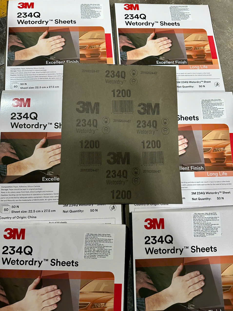 Hình ảnh xe GIẤY NHÁM HÀNG HIỆU 3M - ✨ CHÀ NHÁM MỊN MÀNG, HOÀN THIỆN TỐI ƯU - MUA 2 TẶNG 1! ✨