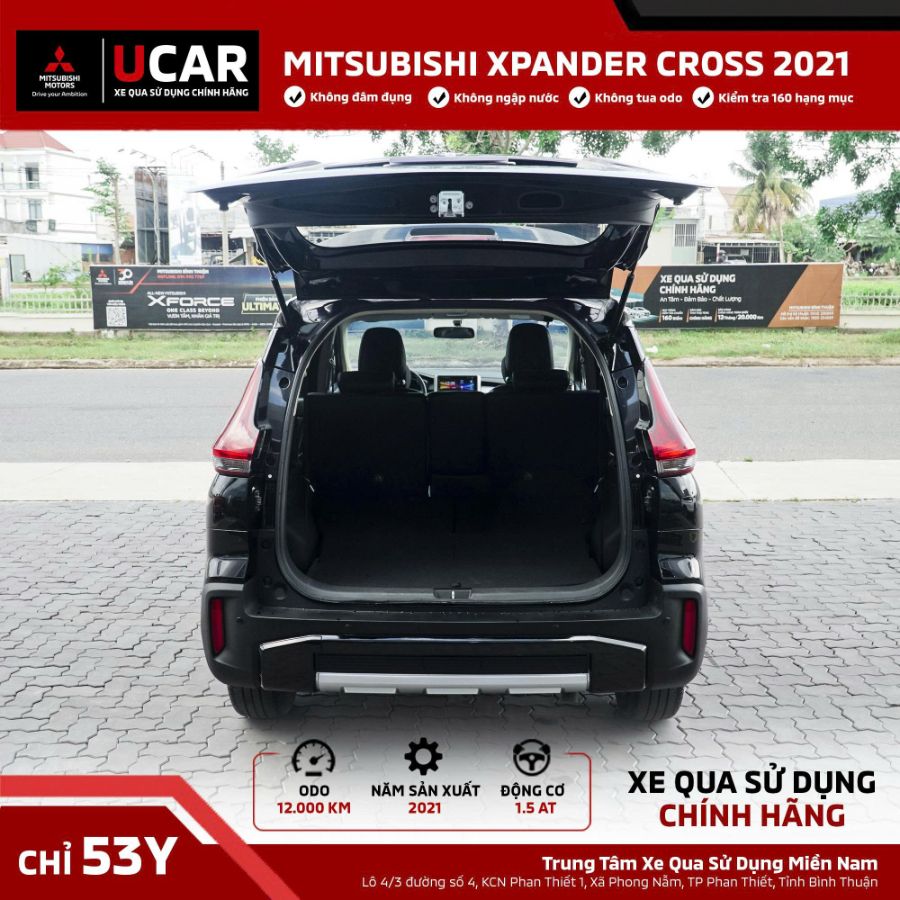 Hình ảnh xe XPANDER CROSS 2021 ĐEN ~ 12 nghìn km Siêu Lướt