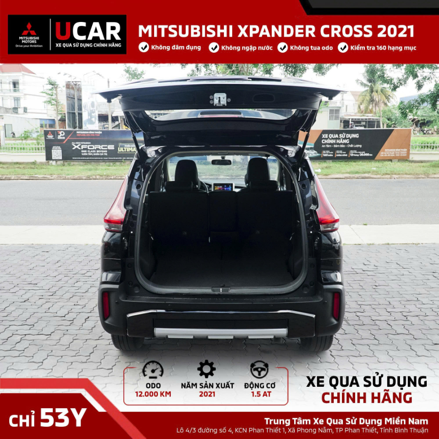 Hình ảnh xe Xpander Cross Đen 2021
