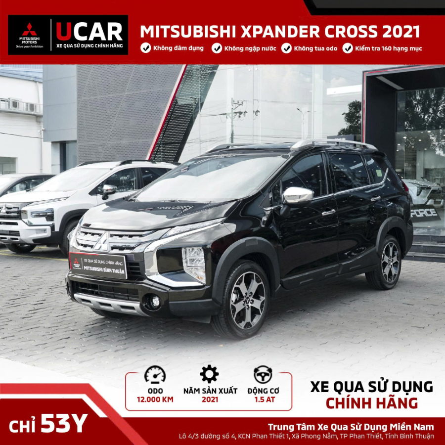 Hình ảnh xe Xpander Cross Đen 2021
