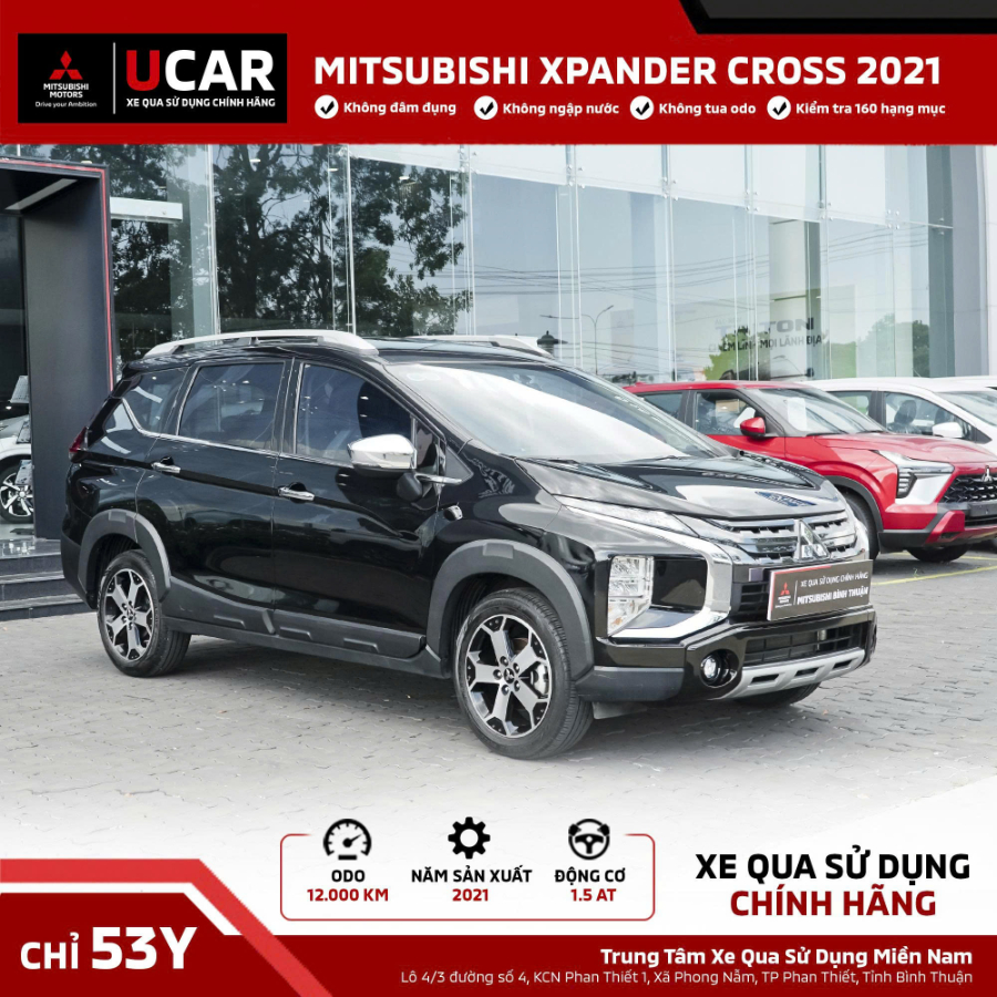 Hình ảnh xe Xpander Cross Đen 2021