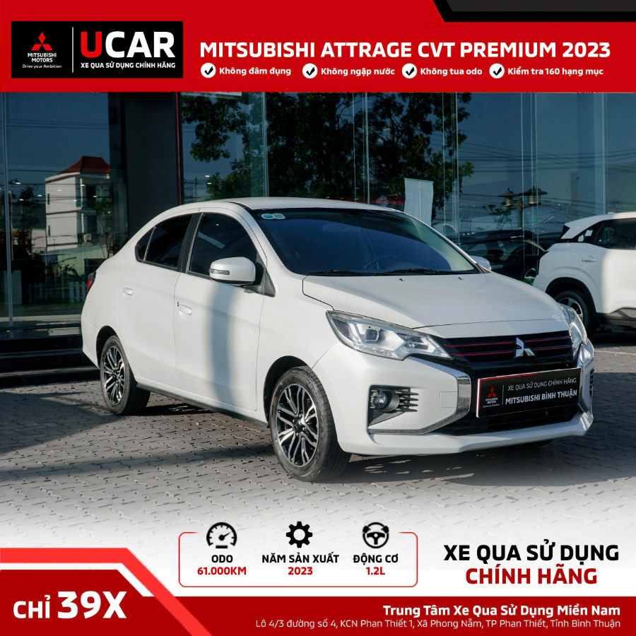 Hình ảnh xe Mitsubishi Attrage CVT Premium 2022