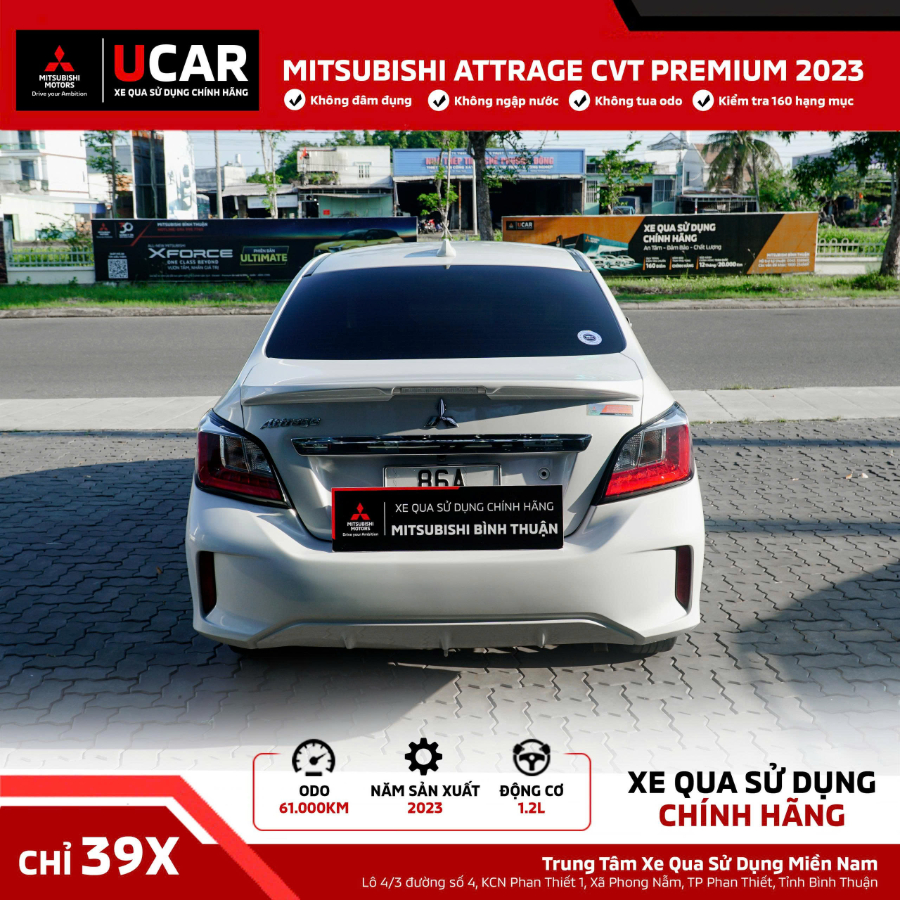 Hình ảnh xe Mitsubishi Attrage CVT Premium 2022