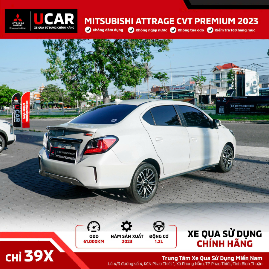 Hình ảnh xe Mitsubishi Attrage CVT Premium 2022