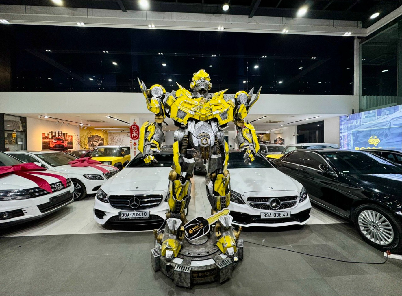 Banner cửa hàng BOSS CAR