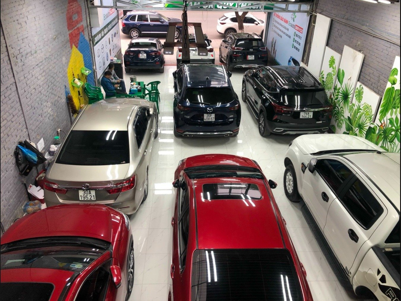 Banner cửa hàng ECO AUTO