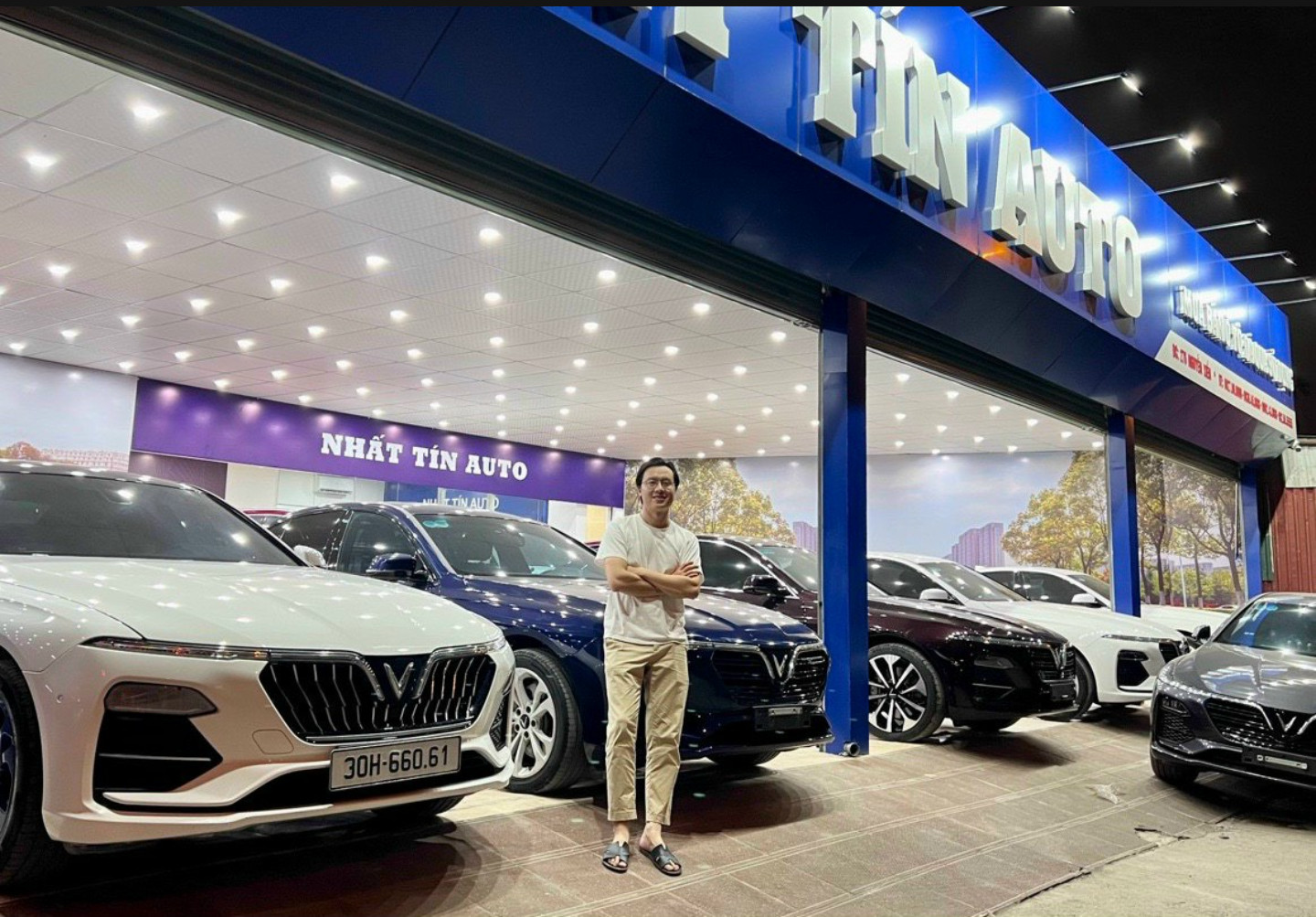 Banner cửa hàng HM AUTO