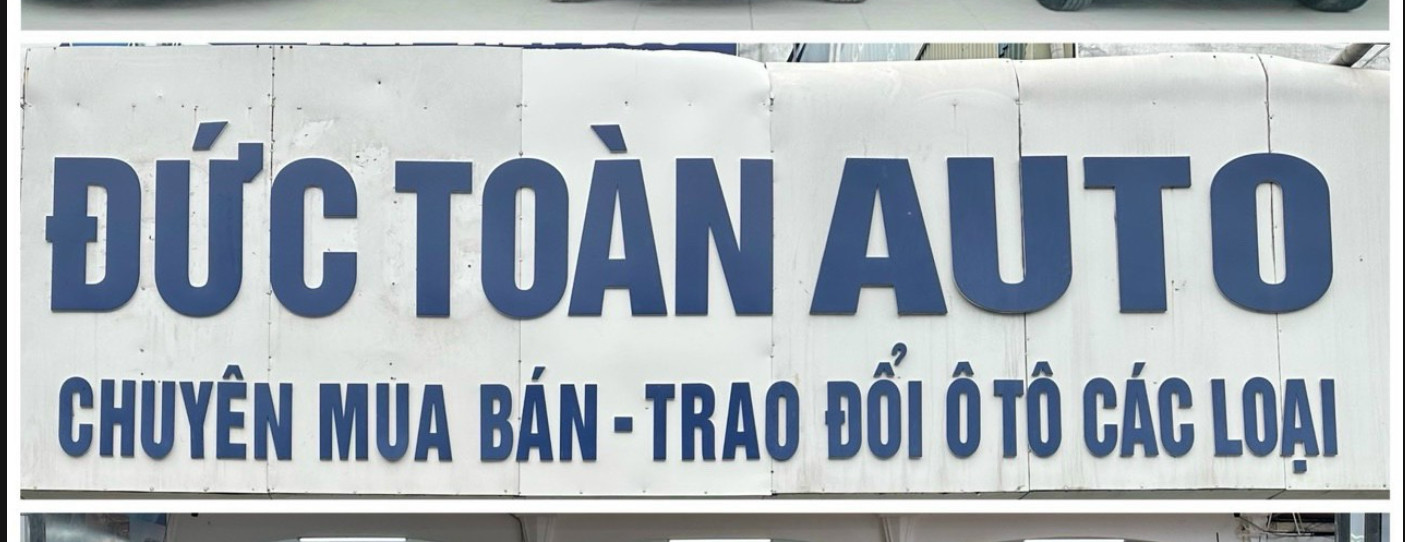 Banner cửa hàng ĐỨC TOÀN AUTO