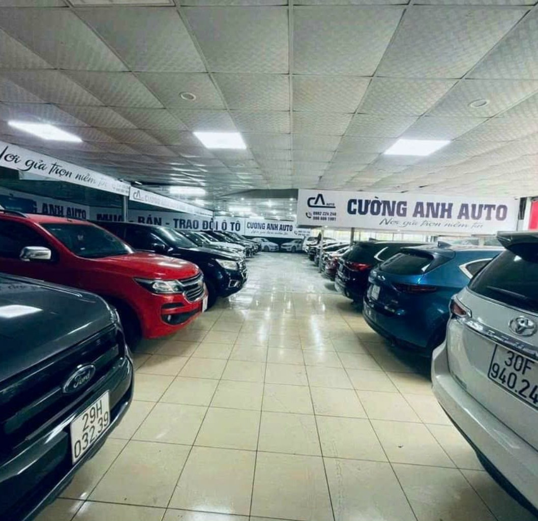 Banner cửa hàng CƯỜNG ANH AUTO